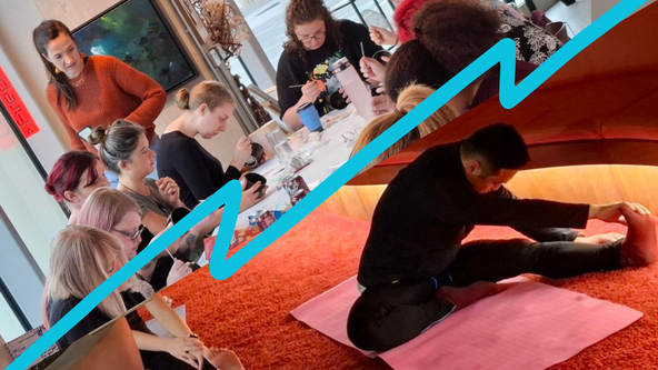 Gentle Yoga and Meditative Mandala Art with Jenny De Pretto - LONGER SESSION