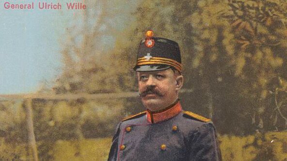 General Ulrich Wille und seine Familie