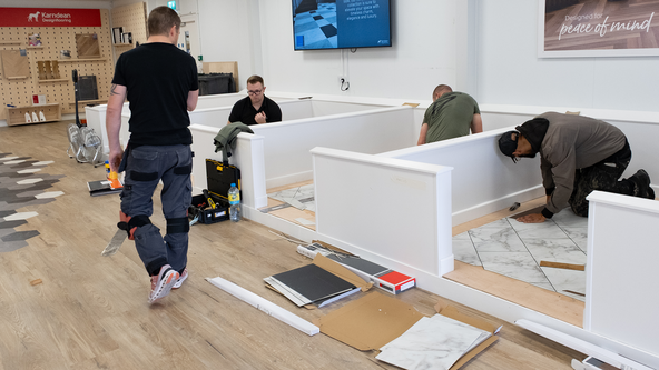 Level 2 LVT flooring fitting course