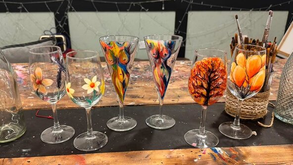 PAINT, SIP & BITE EVENT🎨🍷🍴🍹