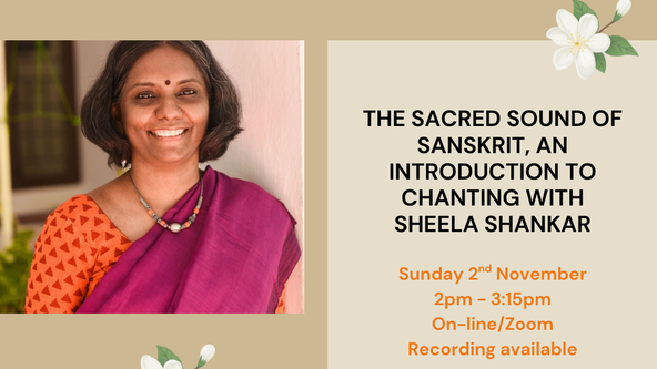💚✨Online Sunday Chanting Sangha with Sheela Shankar✨💚 (Recording available)