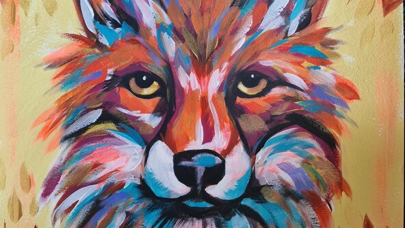 Paint & Prosecco - Fantastic Fox - at The Wyvern Taunton