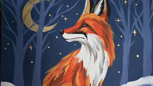 Moonlight Fox at The Library, Taunton