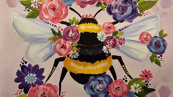 Bumble Bee Paint Event at Heron Farm, Honiton