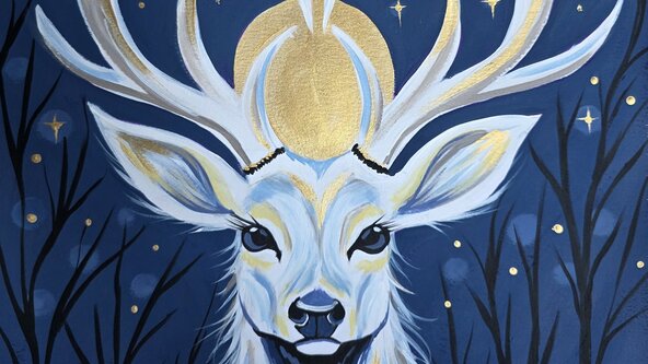 White Stag Paint & Prosecco at The Library, Taunton