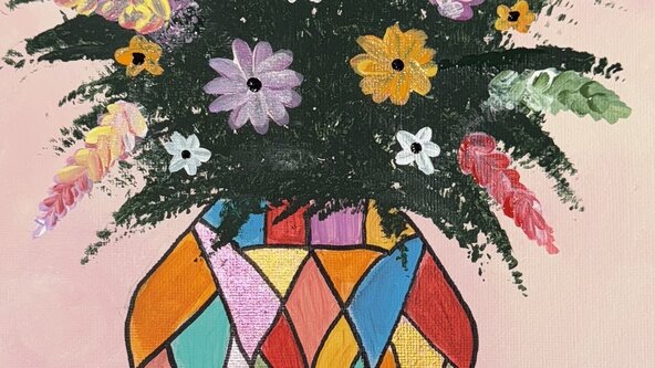100 Years in Bloom - Paint & Sip ⛪️🌼