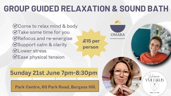 Group Guided Relaxation & Sound Bath