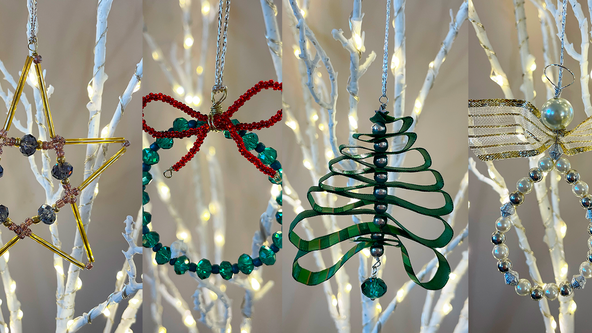 Festive Beaded Christmas Decorations Workshop