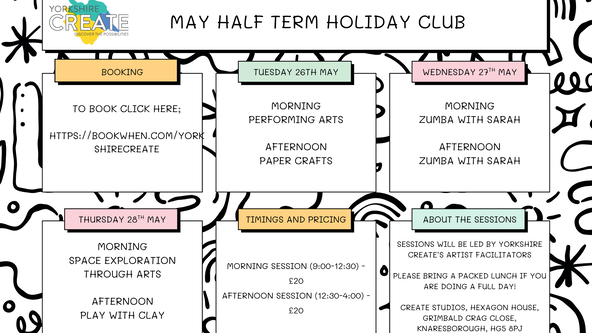 May Half Term Holiday Club