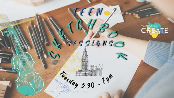 Sketchbook Club (Age 14-18)