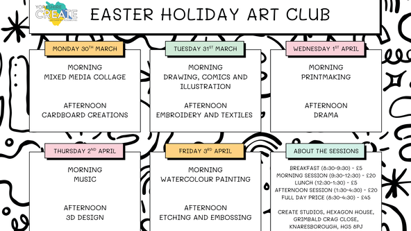 Easter Holiday Art Camp