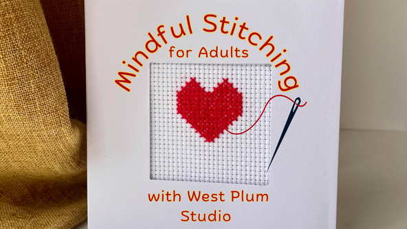 Mindful Stitching workshop with West Plum Studio