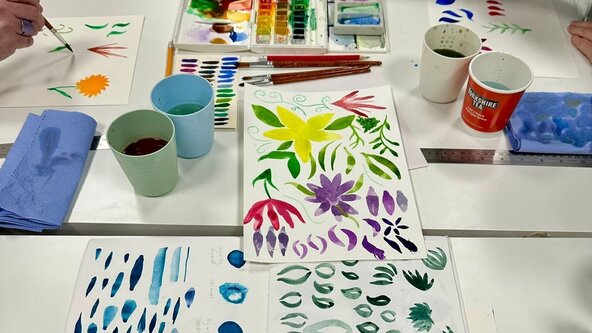 Introduction to Watercolours (Adults)