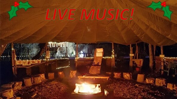 Carols around the campfire