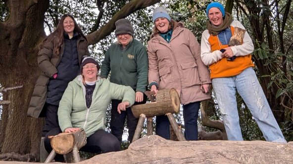 Make Your Own Axe Block: A Woodland Workshop for Forest School Leaders