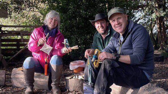 Adult Forest School! - A session for Grown Ups! Saturday 24 January, 10:00-13:00, Lavant House Woods.