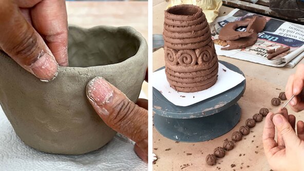 5Wk Beginners/Intermediate Hand Building starts Thursday February 25th 6.45-9pm