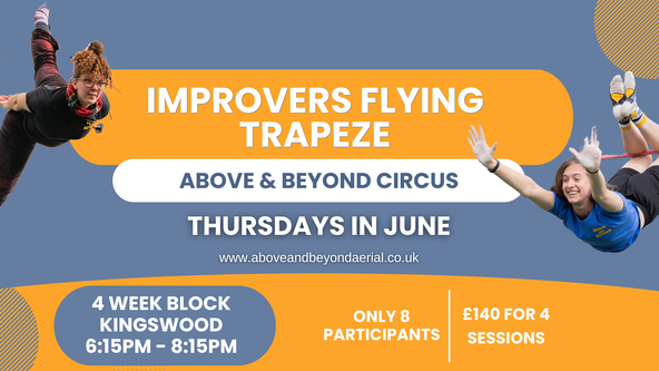 Improvers Flying Trapeze - 4 Week Block