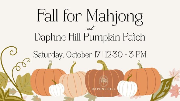 Fall for Mahjong at Daphne Hill Pumpkin Patch