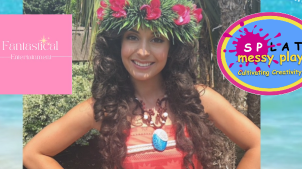 💫 🌊🌺🐚 Moana meet, greet & party at Splat! 🐚🌺🌊💫