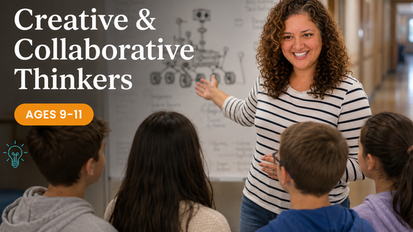 Creative and Collaborative Thinkers (Ages 9-11)