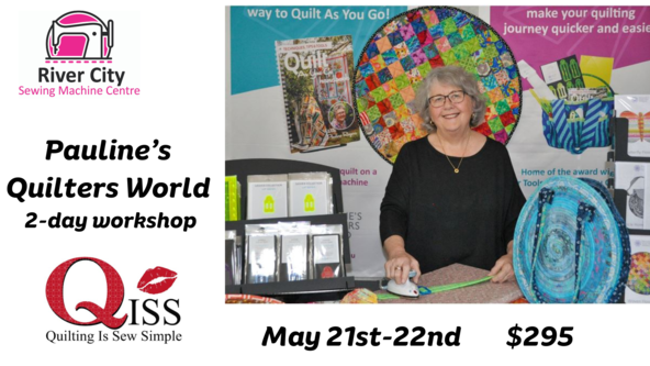 Paulines Quilter's World  2-day workshop event