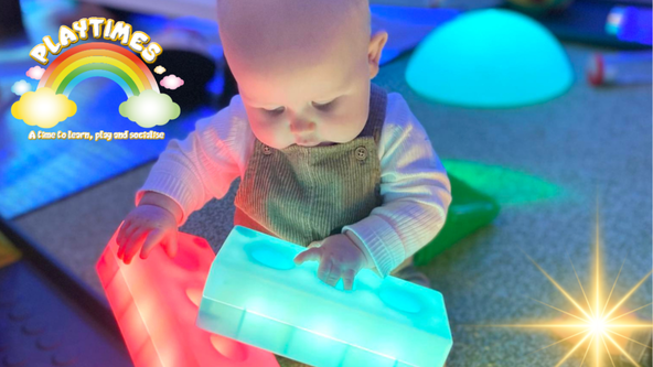 🌈Block Little Bunnies (confident sitting - beginning walking) 🎵 at PlayTown