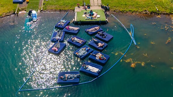 Magical floating Lake Soundbath