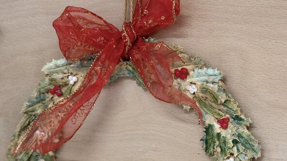 Ceramic Wreath Workshop