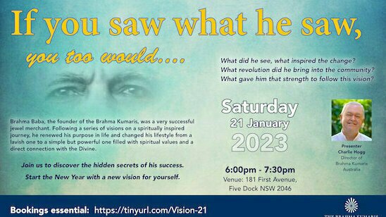 If you saw what he saw, you too would....