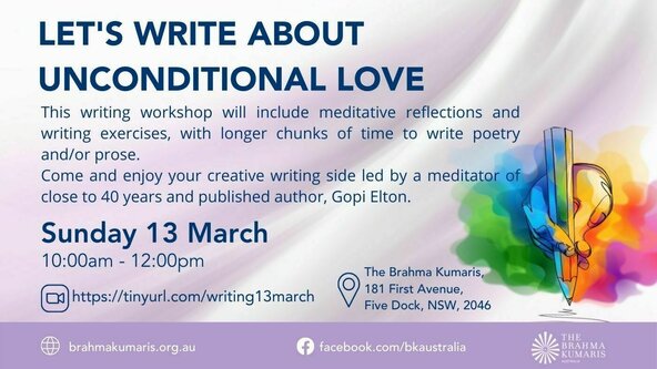 Let's Write About ... Unconditional Love