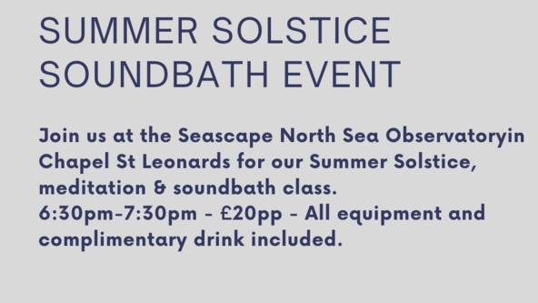 Solstice Soundbath - North Sea Observatory 