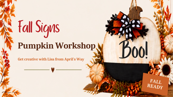 Pumpkin Perfect: Fall DIY Workshop