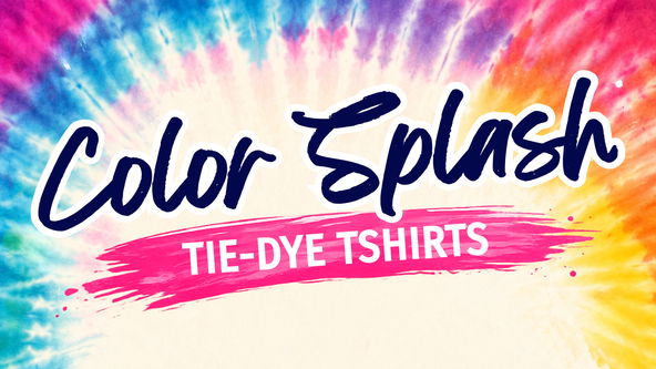 Color Splash: Tie-Dye T-Shirts