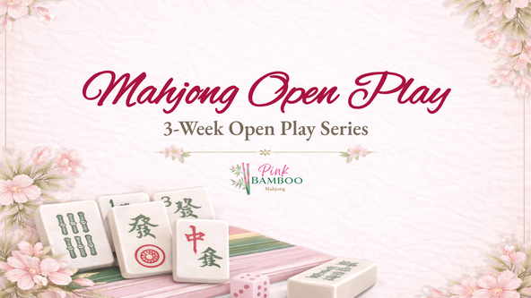 Mahjong Guided Open Play Series - August