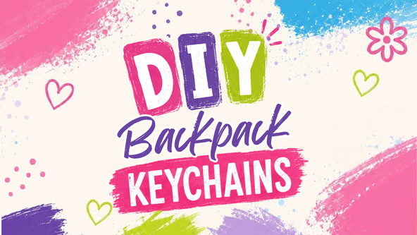 DIY Backpack Keychains