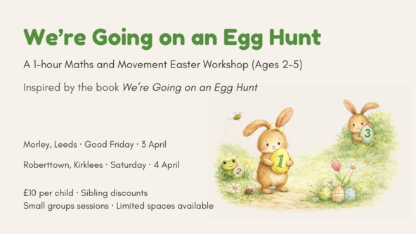 🐰 We’re Going on an Egg Hunt | Easter Workshop (Ages 2–5) Roberttown