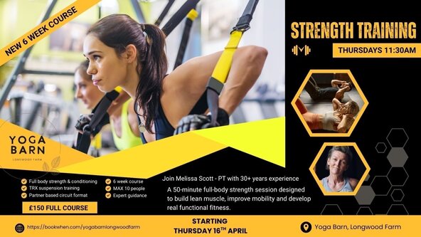 STRENGTH TRAINING 👊 with Melissa Scott 