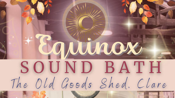 🍂 CLARE-  🍂 Autumn Equinox Candlelit Cacao & Sound Bath 🍂