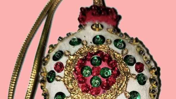 CHRISTMAS: Create Your Own Felt Beaded Ornaments (Adult)