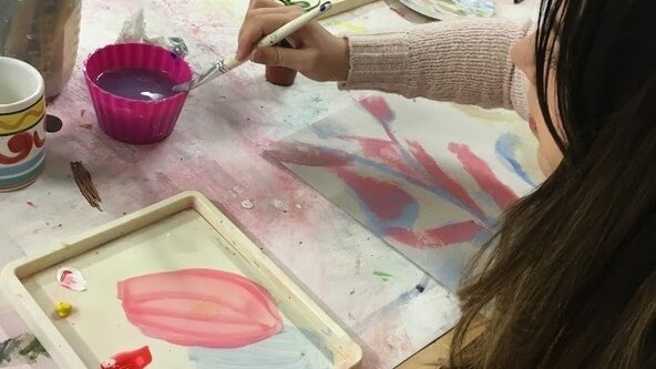 Painting workshop for adults