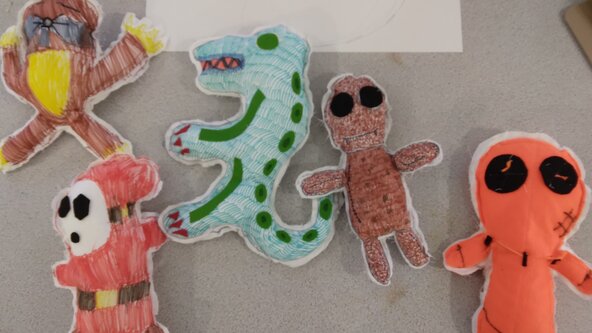 HOLIDAY: Create Your Own Plushie Monsters! (aged 7 – 13)