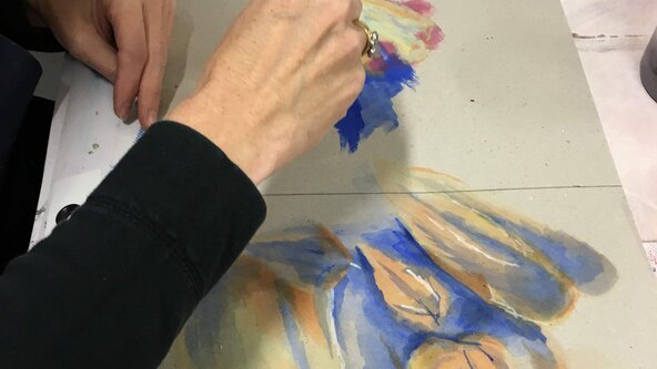 Acrylic painting - Adult Art Class