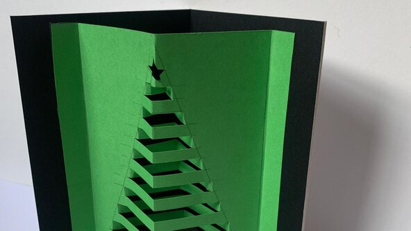 KIDS CHRISTMAS:  Pop-Up Card Workshop (aged 7 – 11)