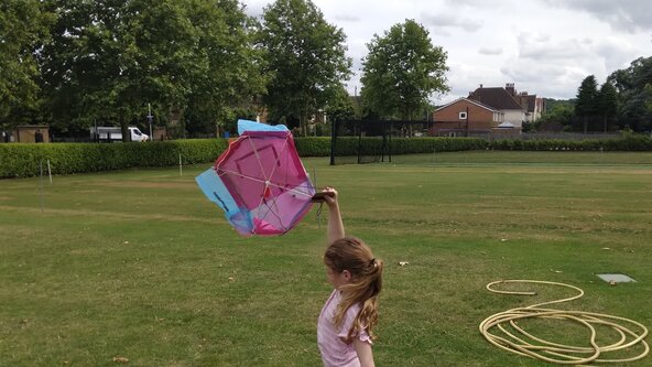 May Half Term: Design & fly your own kite (Aged 7 - 11)