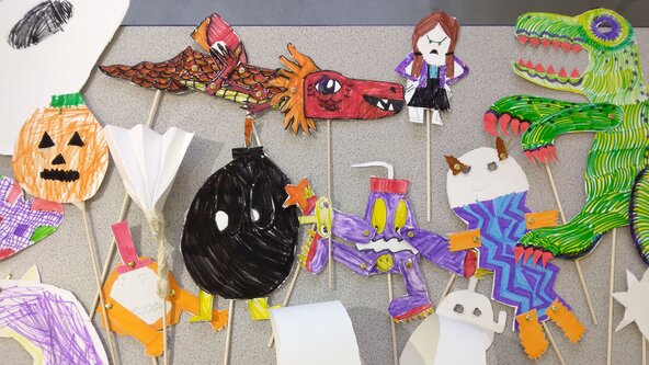 October Half Term: Spooky Shadow Puppets (Ages 7 - 11)
