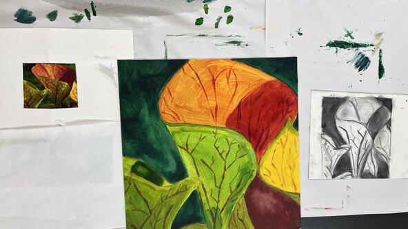 Painting and drawing workshops for adults (winter/spring term)