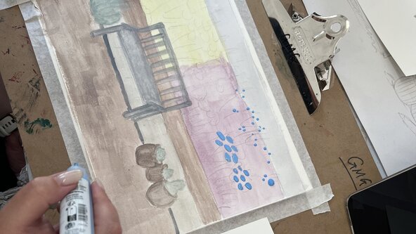 ART - Winter/Autumn programme :   Experimental watercolour - 17th September 2026