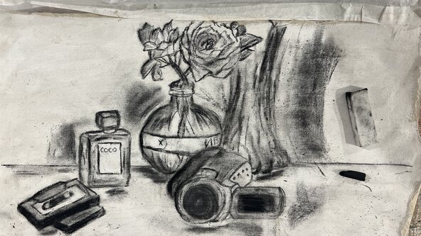 ART - Winter/Autumn programme :  Large-scale charcoal drawing - 5th November 202
