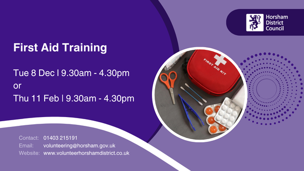 First Aid Training For Volunteers - Voluntary Sector Support